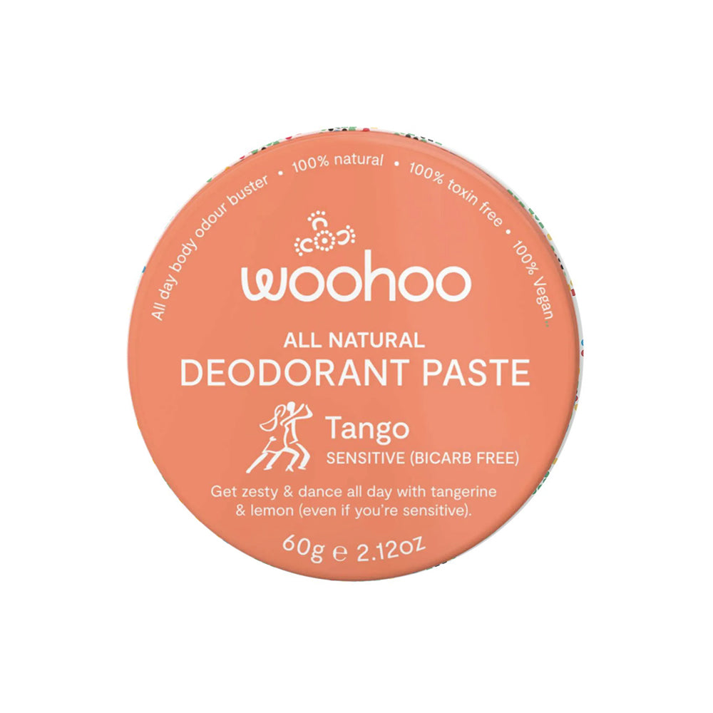 Woohoo Body All Natural Deodorant Paste Tango 60g Vitality Co Woohoo body all natural deodorant paste tango 60g vitality co